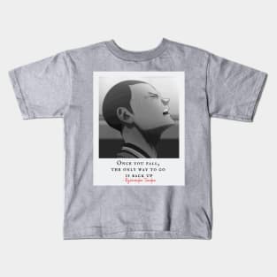 Ryu Tanaka Quote from Anime Volleyball Kids T-Shirt